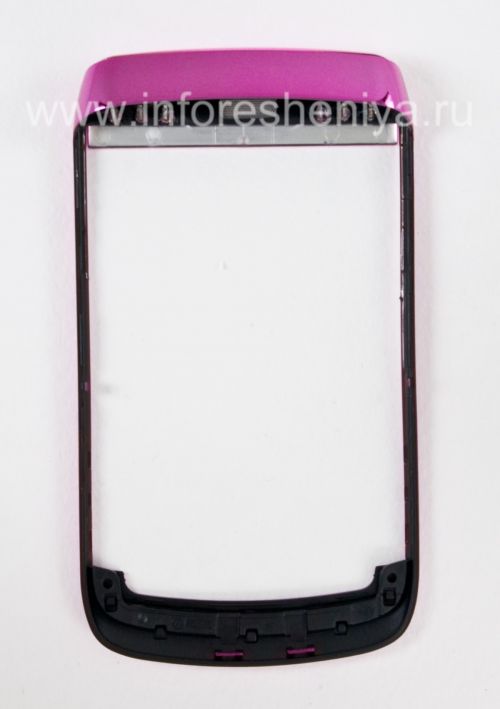 Photogallery for ブラックベリー9700/9780 Boldのための排他的なカラーケース, ピンクの光沢のあるカバー「スキン」 product