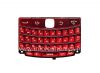 Photo 18 — Exklusive Farbe Fall für Blackberry 9700/9780 Bold, Rot glänzend, Metallabdeckung