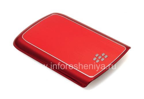 Photogallery for ブラックベリー9700/9780 Boldのための排他的なカラーケース, レッド光沢のある、金属カバー product