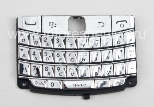 Photogallery for ブラックベリー9700/9780 Boldのための排他的なカラーケース, シルバー光沢のある金属カバー product