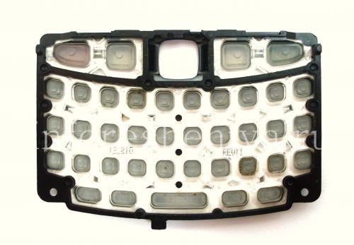 Photogallery for Le clavier anglais original pour BlackBerry 9700/9780 Bold, Noir avec des bandes sombres product