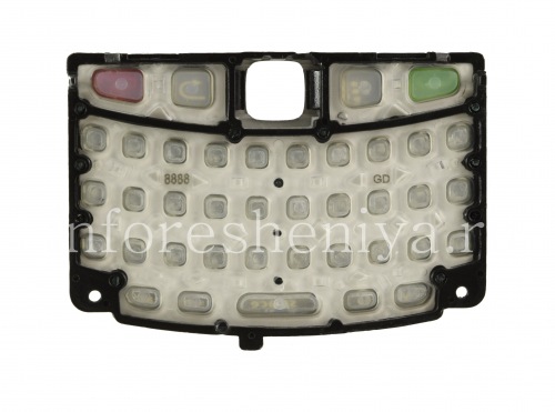Photogallery for Le clavier anglais original pour BlackBerry 9700/9780 Bold, Blanc (Pearl White) product