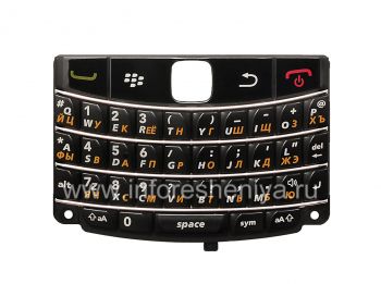 俄语键盘BlackBerry 9700 Bold着厚厚的信
