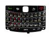 Photo 1 — Clavier russe BlackBerry 9700/9780 Bold (copie), Noir avec rayures légères à figures rouges