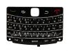 Photo 1 — Russian keyboard BlackBerry 9700/9780 Bold (engraving), Black with light stripes