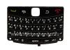 Photo 1 — Russian keyboard BlackBerry 9700/9780 Bold (engraving), Black with dark stripes