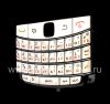 Photo 3 — Blanca teclado ruso con rayas oscuras BlackBerry 9700/9780 Bold, White (Pearl-blanco)
