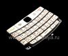 Photo 5 — White Russian Tastatur mit dunklen Streifen Blackberry 9700/9780 Bold, Weiß (Perlen-Weiß)
