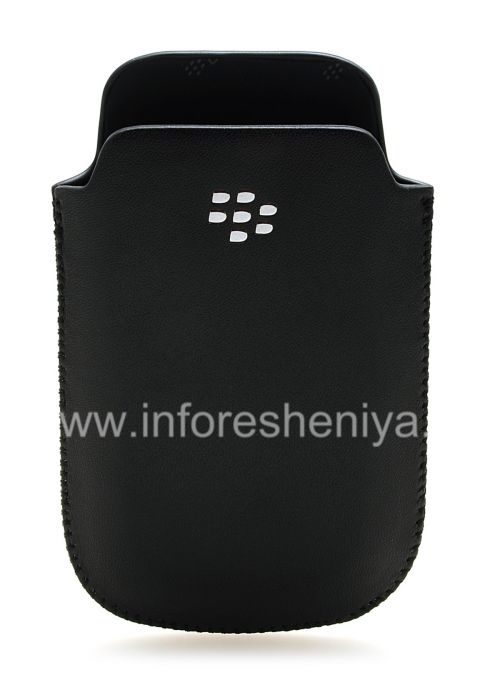 Photogallery for Ledertasche-Tasche für Blackberry 9700/9780 Bold, Schwarz product