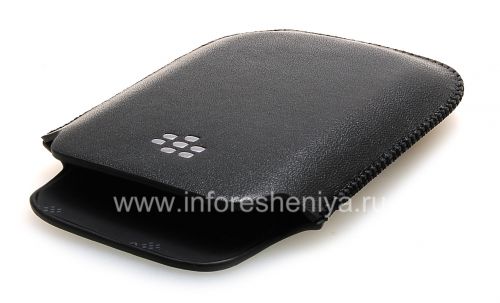 Photogallery for Ledertasche-Tasche für Blackberry 9700/9780 Bold, Schwarz product