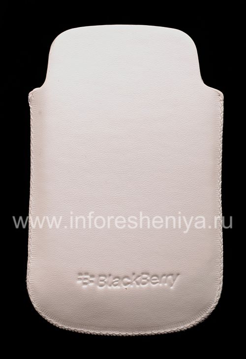 Photogallery for Ledertasche-Tasche für Blackberry 9700/9780 Bold, Weiß product