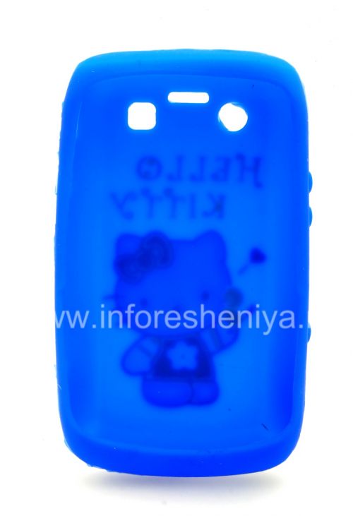 Photogallery for सिलिकॉन प्रकरण &quot;हैलो किट्टी&quot; ब्लैकबेरी 9700/9780 Bold के लिए, नीला product