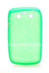 Photo 2 — Silicone Case packed with pattern "Rings" for BlackBerry 9700/9780 Bold, Green