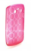 Photo 3 — Silicone Case packed with pattern "Rings" for BlackBerry 9700/9780 Bold, Pink