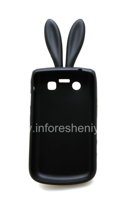 Photogallery for ブラックベリー9700/9780 Bold密閉Rabitoシリコンケース, ブラック product