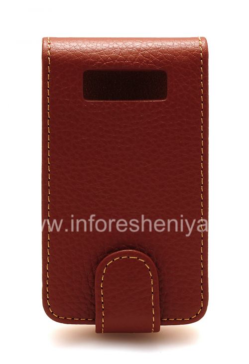 Photogallery for kasus penutup kulit dengan vertikal pembukaan Wallet Case untuk BlackBerry 9700 / 9780 Bold, coklat product