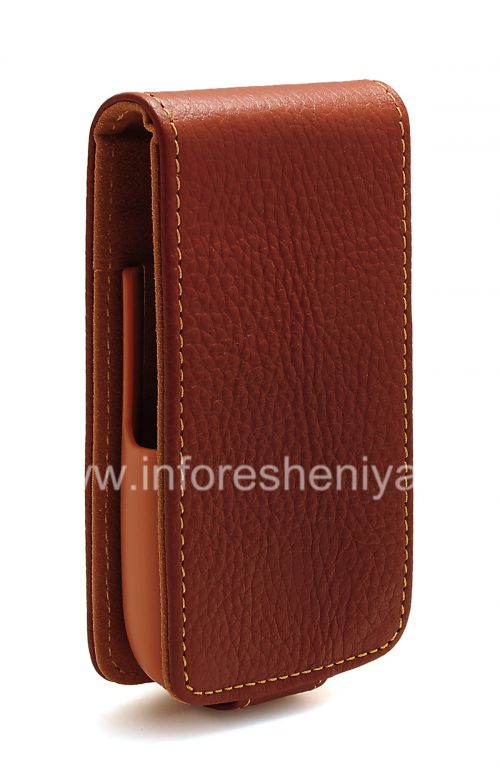 Photogallery for kasus penutup kulit dengan vertikal pembukaan Wallet Case untuk BlackBerry 9700 / 9780 Bold, coklat product