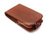 Photo 10 — kasus penutup kulit dengan vertikal pembukaan Wallet Case untuk BlackBerry 9700 / 9780 Bold, coklat