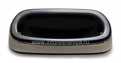 Photogallery for شاحن سطح المكتب الأصلي &quot;زجاج&quot; الشحن قرنة لبلاك بيري 9700/9780 Bold, معدني product