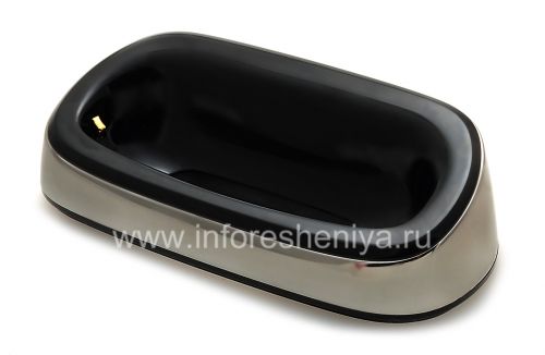 Photogallery for شاحن سطح المكتب الأصلي &quot;زجاج&quot; الشحن قرنة لبلاك بيري 9700/9780 Bold, معدني product