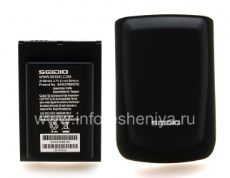 Corporate high-capacity battery Seidio Innocell Extended Battery for BlackBerry 9700/9780 Bold, The black