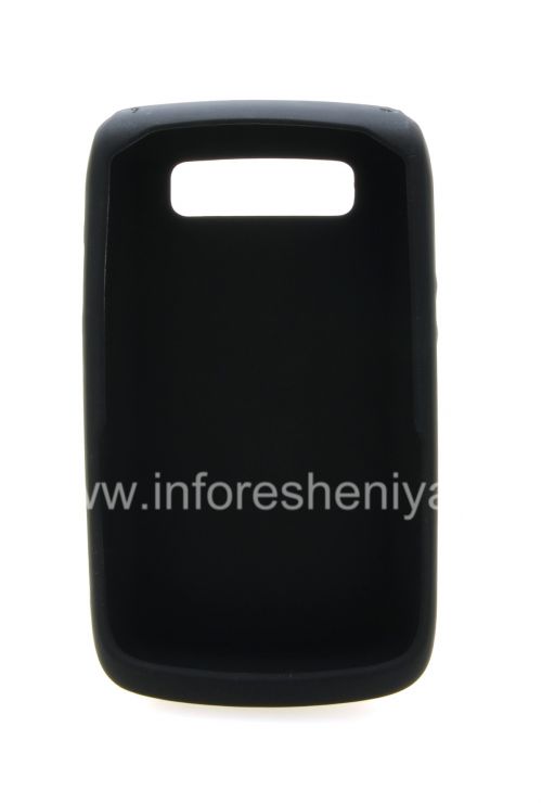 Photogallery for ब्लैकबेरी 9700/9780 Bold के लिए कॉर्पोरेट सिलिकॉन प्रकरण Incipio DermaShot, काला (काला) product