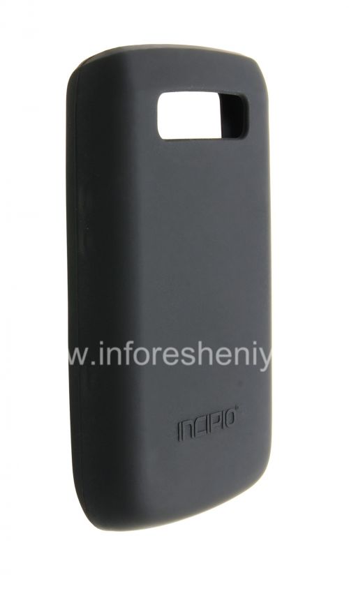 Photogallery for ब्लैकबेरी 9700/9780 Bold के लिए कॉर्पोरेट सिलिकॉन प्रकरण Incipio DermaShot, काला (काला) product