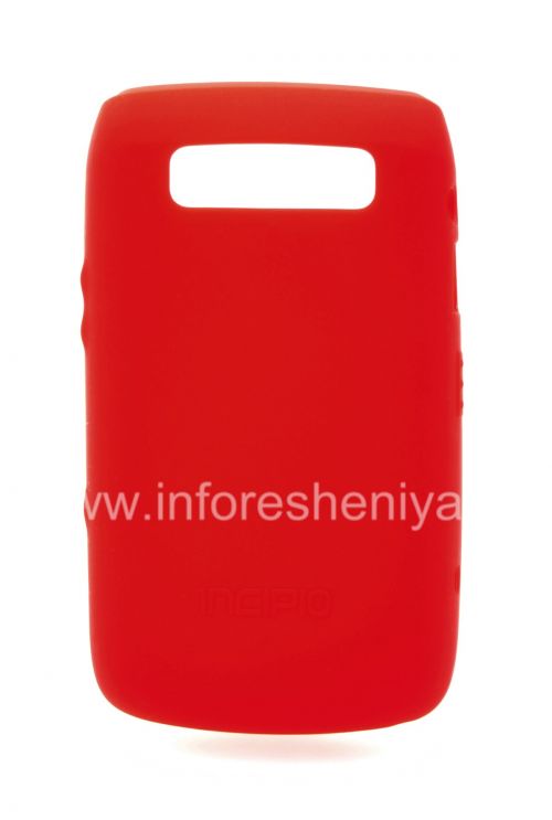 Photogallery for ब्लैकबेरी 9700/9780 Bold के लिए कॉर्पोरेट सिलिकॉन प्रकरण Incipio DermaShot, लाल (मोलिना लाल) product