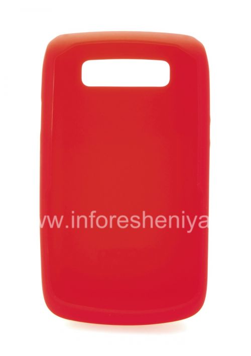 Photogallery for ब्लैकबेरी 9700/9780 Bold के लिए कॉर्पोरेट सिलिकॉन प्रकरण Incipio DermaShot, लाल (मोलिना लाल) product