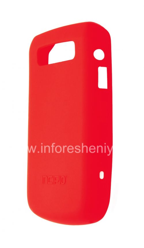 Photogallery for ब्लैकबेरी 9700/9780 Bold के लिए कॉर्पोरेट सिलिकॉन प्रकरण Incipio DermaShot, लाल (मोलिना लाल) product