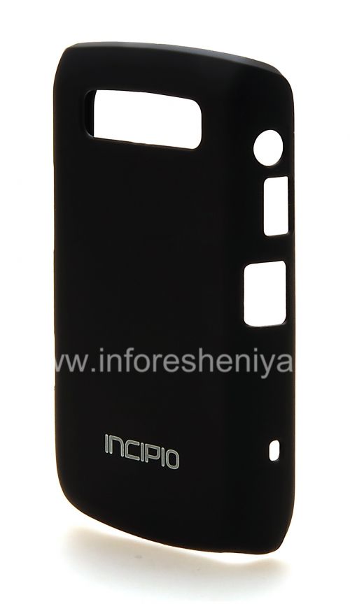 Photogallery for फर्म प्लास्टिक कवर, ब्लैकबेरी 9700/9780 Bold के लिए Incipio पंख सुरक्षा कवर, काला (काला) product