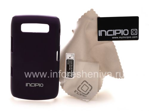 Photogallery for फर्म प्लास्टिक कवर, ब्लैकबेरी 9700/9780 Bold के लिए Incipio पंख सुरक्षा कवर, डार्क बैंगनी (मिडनाइट ब्लू) product