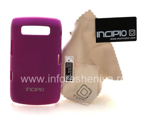 Photogallery for फर्म प्लास्टिक कवर, ब्लैकबेरी 9700/9780 Bold के लिए Incipio पंख सुरक्षा कवर, बैंगनी (डार्क पर्पल) product