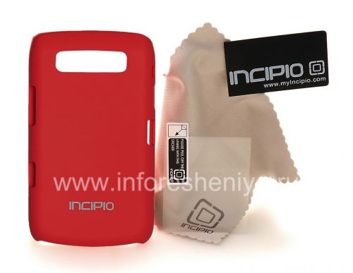 Photogallery for फर्म प्लास्टिक कवर, ब्लैकबेरी 9700/9780 Bold के लिए Incipio पंख सुरक्षा कवर, लाल (मोलिना लाल) product