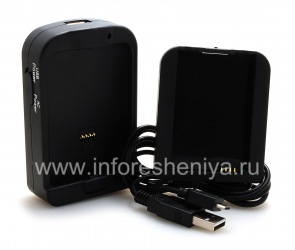 BlackBerry के लिए ब्रांड इंटीग्रेटेड चार्जर सीडियो मल्टी-फंक्शन चार्जर M-S1, काला
