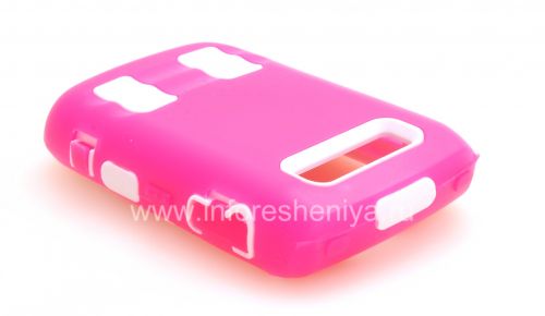 Photogallery for 案例坚固耐用“机器人”为BlackBerry 9700 / 9780 Bold, 粉红/白 product