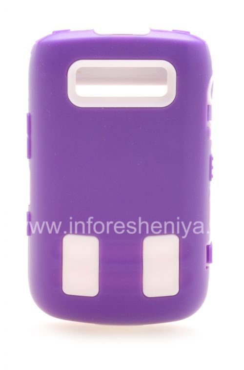 Photogallery for 案例坚固耐用“机器人”为BlackBerry 9700 / 9780 Bold, 紫/白 product