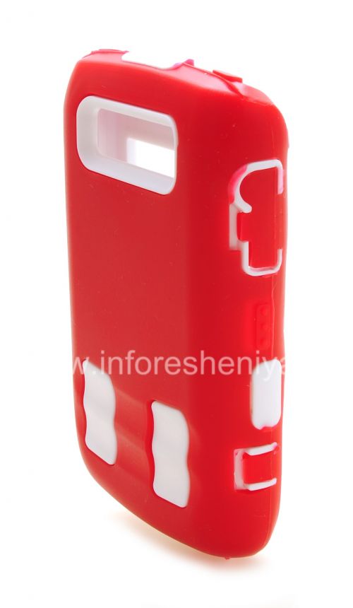 Photogallery for 案例坚固耐用“机器人”为BlackBerry 9700 / 9780 Bold, 红/白 product