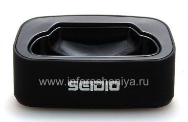 Brand Desktop Charger "Glass" Seidio Desktop Cradle Inno Dock Pod for BlackBerry 9700/9780 Bold, Matte Black
