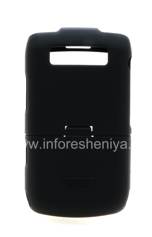 Photogallery for ブラックベリー9700/9780 Boldためのコーポレート・プラスチックカバー円（税込）SEIDIO Innocase表面, ブラック（黒） product