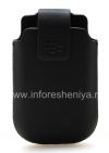 Photo 1 — The original leather case with matte clip for BlackBerry 9700/9780 Bold, The black