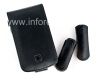 Photo 3 — Signature Leather Case mit vertikalen Öffnungsabdeckung Cellet Exekutiv Case für Blackberry 9700/9780 Bold, Schwarz / Braun