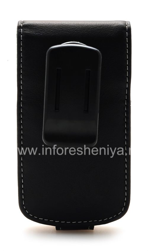 Photogallery for Signature Leather Case handmade Monaco Flip Type Leather Case for BlackBerry 9700/9780 Bold, Black product