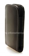 Photo 4 — Signature Leather Case-Tasche handgefertigt Monaco Vertical Function Typ Ledertasche für Blackberry 9700/9780 Bold, Black (Schwarz)