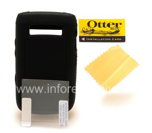 Photogallery for Étui en silicone entreprise scellé OtterBox Impact Series Case pour la Bold BlackBerry 9700/9780, Noir (Black) product