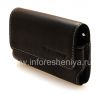Photo 5 — Asli Leather Case Bag Premium Kulit Folio untuk BlackBerry, Black (hitam)