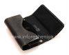 Photo 7 — Asli Leather Case Bag Premium Kulit Folio untuk BlackBerry, Black (hitam)