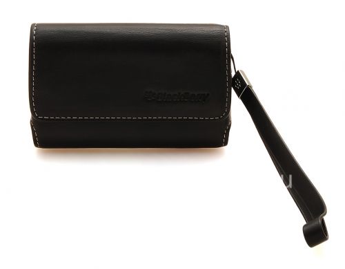 Photogallery for Housse en cuir d&#39;origine Sac Premium Leather Folio pour BlackBerry, Noir (Black) product