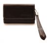 Photo 12 — Asli Leather Case Bag Premium Kulit Folio untuk BlackBerry, Coklat gelap (Espresso)
