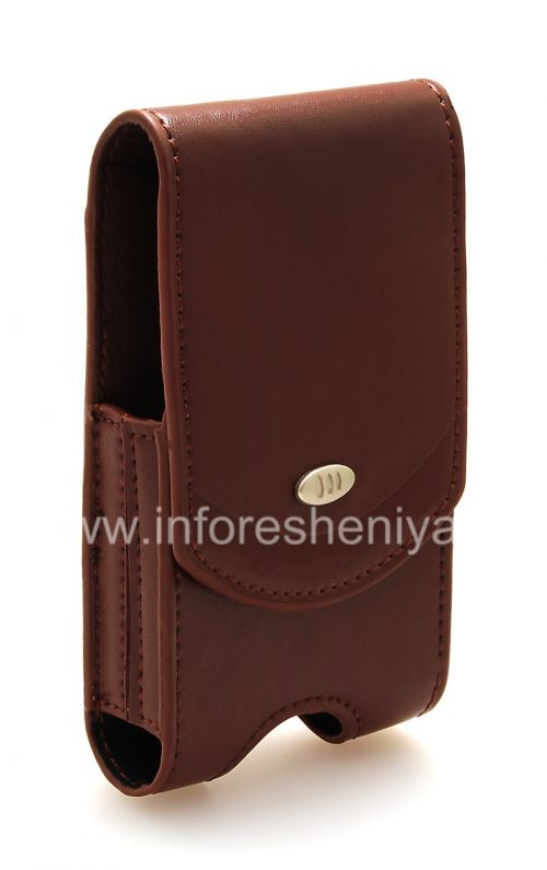 Photogallery for Signature Ledertasche mit Clip AGF Premium-Tasche für Blackberry, braun product
